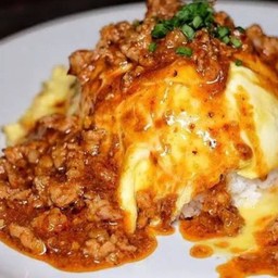 ข้าวพริกเผาไก่สับ