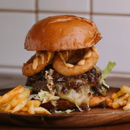 Every Burger comes with French Fries and Coleslow