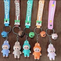 Labubu ลาบูบู้ พวงกุญแจ คละสี 1 ชิ้น