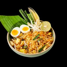 [ผัดไทหอยทอดสยามอัมพวา] ผัดไทยไข่ยางมะตูม/ผัดไทยใส่เผือก