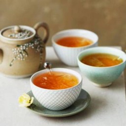 ชาพีชร้อน