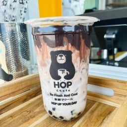 ชานมไข่มุก Hop chafe สาขาบายพาส บ้านจั่น บายพาสบ้านจั่น ติดกับ 7-11 ทางเข้าหมู่บ้านชลดา