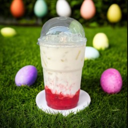 สตอเบอรี่นมสดชงเย็น