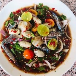 ยำปูม้าสดน้ำปลาร้า