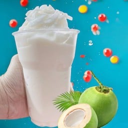 มะพร้าวนมสดปั่น