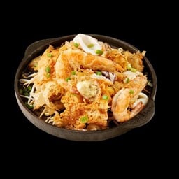 [ผัดไทหอยทอดสยามอัมพวา] ทะเลทอดกรอบกระทะร้อน