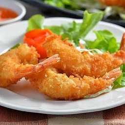 กุ้งชุบแป้งทอด