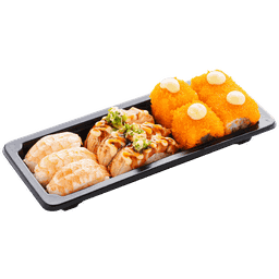 ชุดซูชิหน้ารวม เซ็ตเอ (10 ชิ้น)