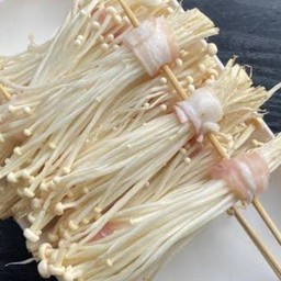 เห็ดเข็มทองพันเบค่อน