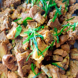 แกงคั่วกระดูกหมู