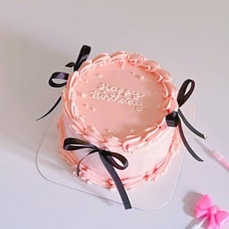 charming black bow (เพิ่มชื่อได้)