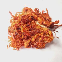 สองเกลอ(หมูทอด+หมูฝอย)