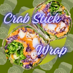 Wrap ปูอัด ไข่กุ้ง สไปซี่