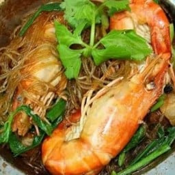 กุ้งอบวุ้นเส้น แม่ใหญ่