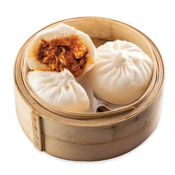 ไส้ปูซอสพริกซาลาเปานึ่ง