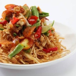 ส้มตำทอดกรอบ