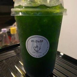 ชาเขียวมะนาว (มะนาวสด)