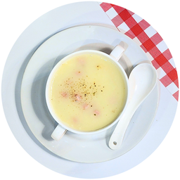 ซุปครีมเบค่อน