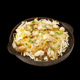 [ผัดไทหอยทอดสยามอัมพวา] ออส่วนหอยนางรมกระทะร้อน