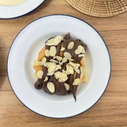 น้ำผลไม้/ขนมปังปิ้ง/ไอศกรีม/เฉาก๊วยนมสด @ปั๊มปตท. พึ่งสุข (แฟลตปลาทอง) รังสิต