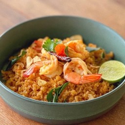 ข้าวผัดต้มยำกุ้ง