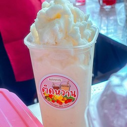 น้ำมะพร้าวปั่นนมสด