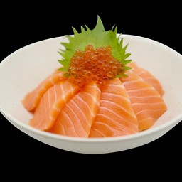 ข้าวหน้าแซลมอน