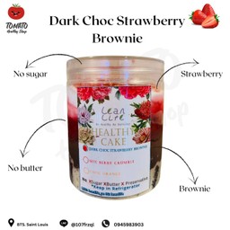 Can Cake - Dark Choc Strawberry  Brownie