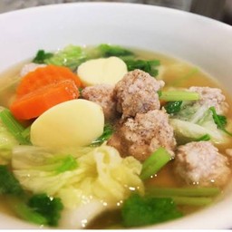 ต้มจืดเต้าหู้หมูสับ