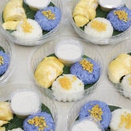 ข้าวเหนียวทุเรียนโฮมเมด