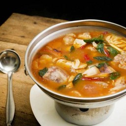 ต้มแซ่บหมูย่าง