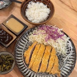 Set ทงคัตสึหมูดำ Kurobuta Katsu