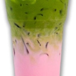 ชาเขียว นมชมพู