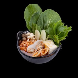 น้ำซุปกิมจิ เผ็ด ( เนื้อ )
