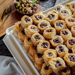Bird Nest Baklawa Pistachios