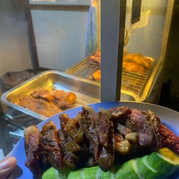 เนื้อย่าง (ใช้เตาถ่านย่างรอหน่อยนะคะ)