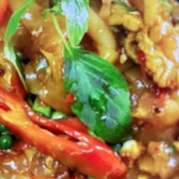 ผัดวุ้นเส้นขี้เมาหมูสับ