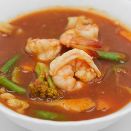 แกงส้มผักรวมกุ้ง