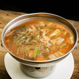 แกงส้มผักรวมกุ้งสด