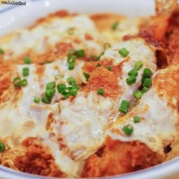 ข้าวหน้ากุ้งคัตสึด้ง