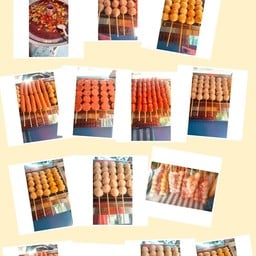 ลูกชิ้นย่างน้ำจิ้มเดือด