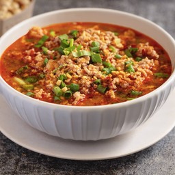 ต้มยำหมูสับ Minced Pork Spicy Soup