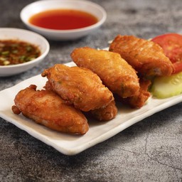 ไก่บักเสี่ยวสูตรดั้งเดิม Deep Fried Chicken Wings