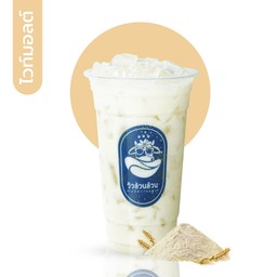 วัวล้วนล้วน นมสดไวท์มอลต์เย็น