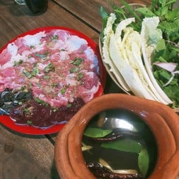 จุ่มเพี้ยแจ่วขม