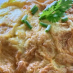 ข้าวไข่เจียว(ไม่ใส่เนื้อสัตว์)