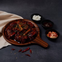 ไก่บาร์บีคิวรสเผ็ดร้อน