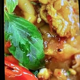 ผัดวุ้นเส้นขี้เมาไก่