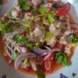 ยําวุ้นเส้นหมูสับ