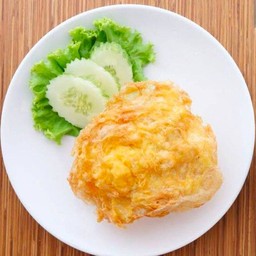 ข้าวไข่เจียว หมูสับ